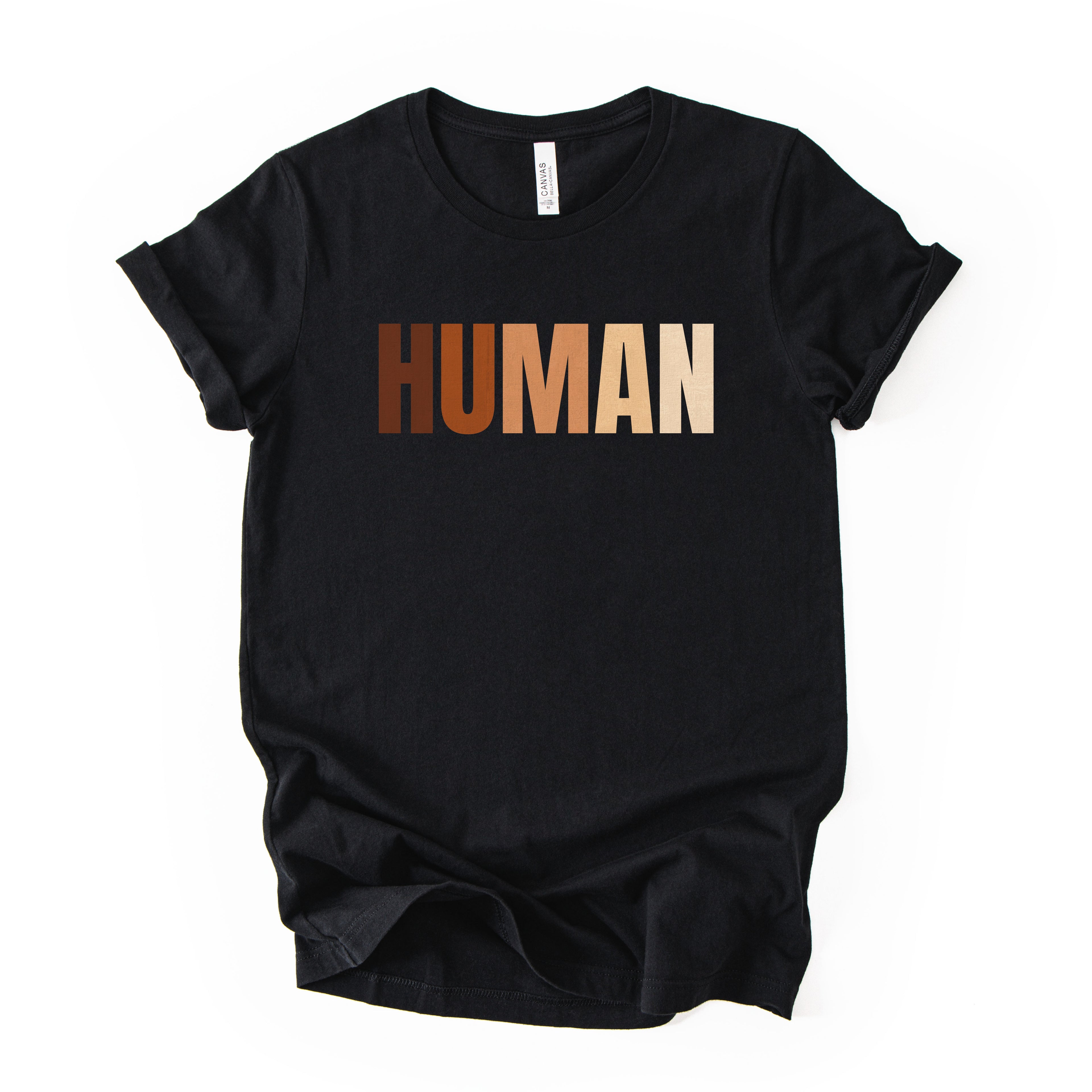 HUMAN Tee in Black