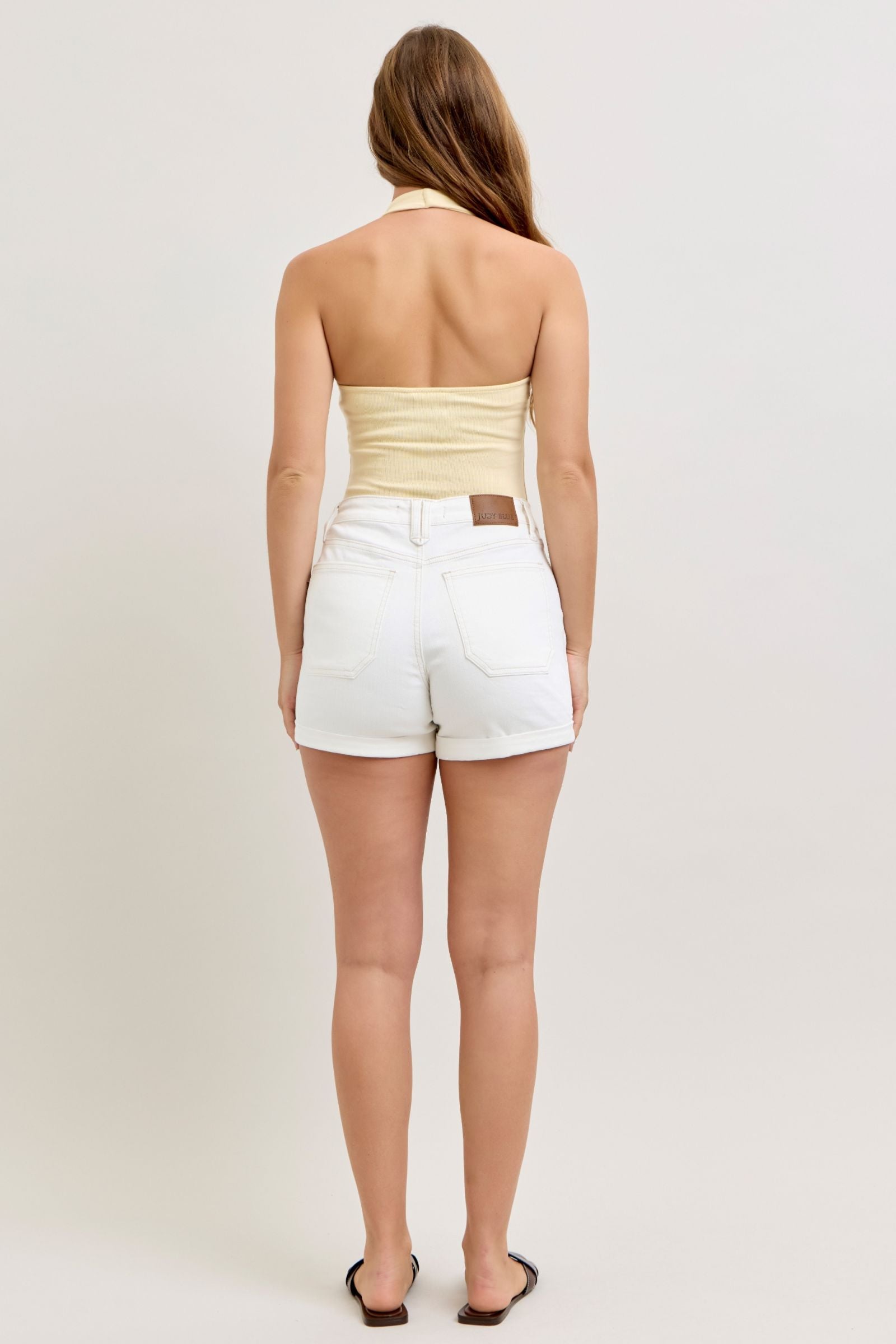 Sightline White Judy Blue Shorts