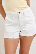 Sightline White Judy Blue Shorts