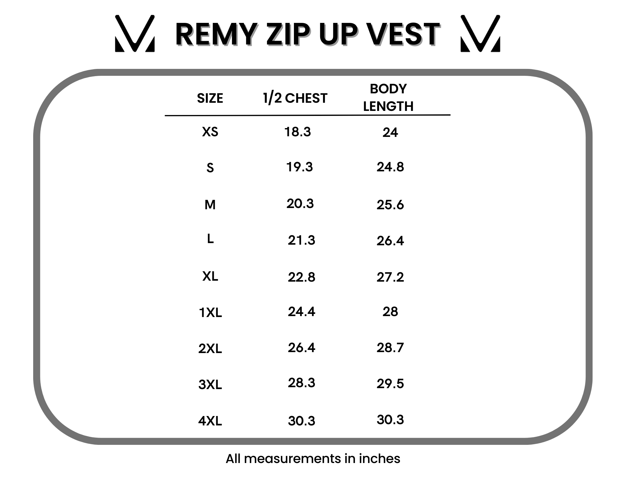 Remy Zip Up Vest - Black