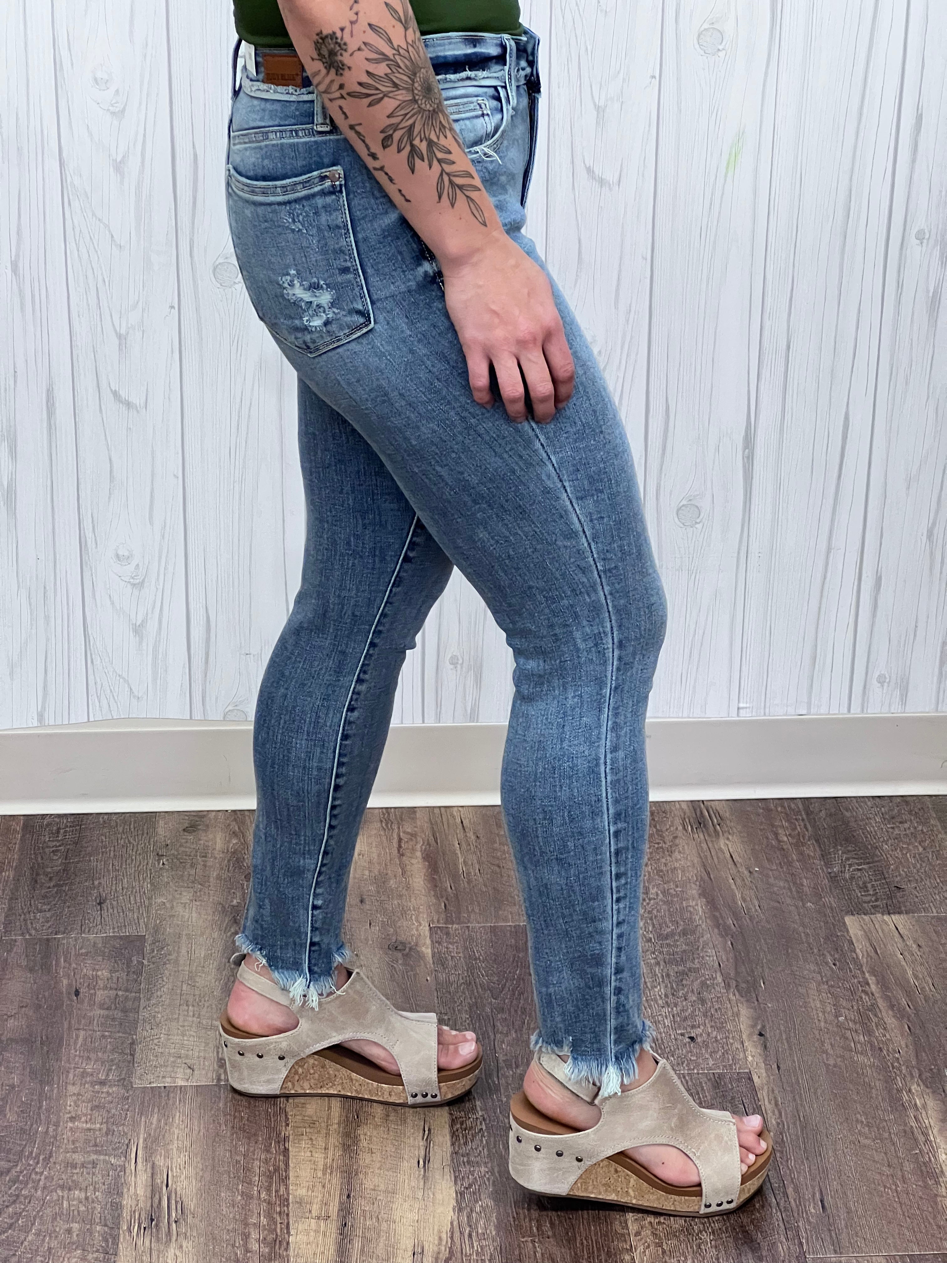 Show Up Judy Blue Skinny Jeans