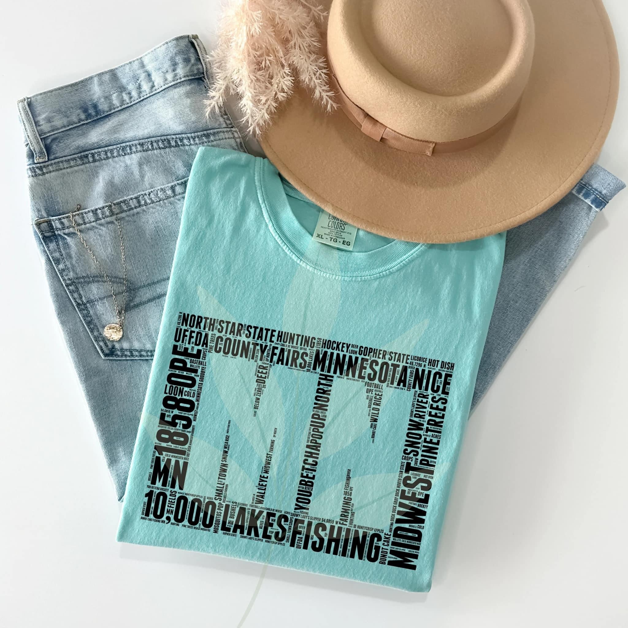 MN State Tee in Mint