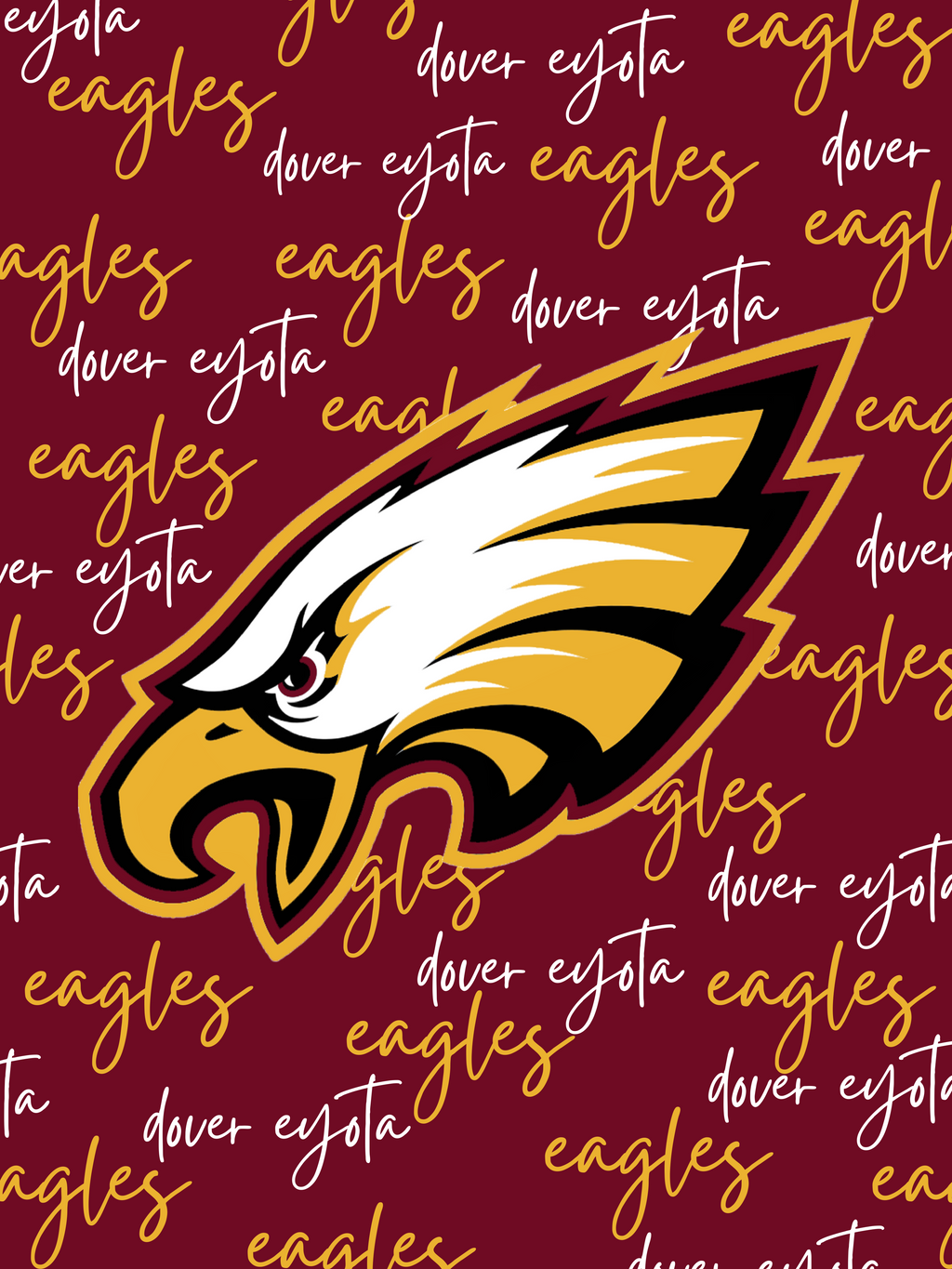 Dover Eyota Eagles Fleece Blanket