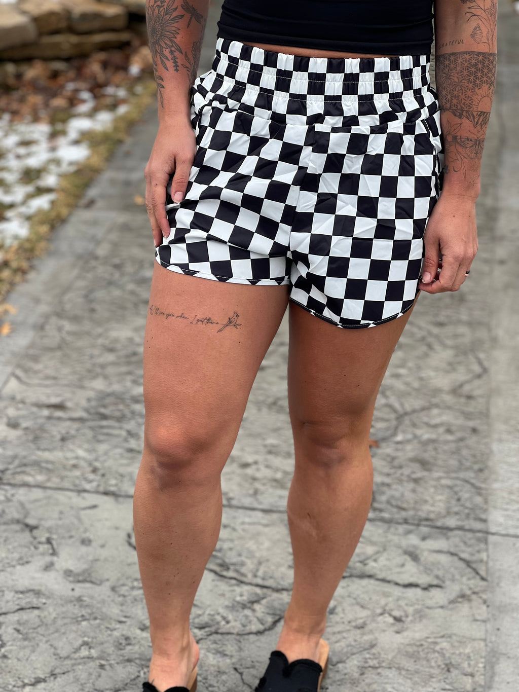 Indy Checkered Shorts FINAL SALE