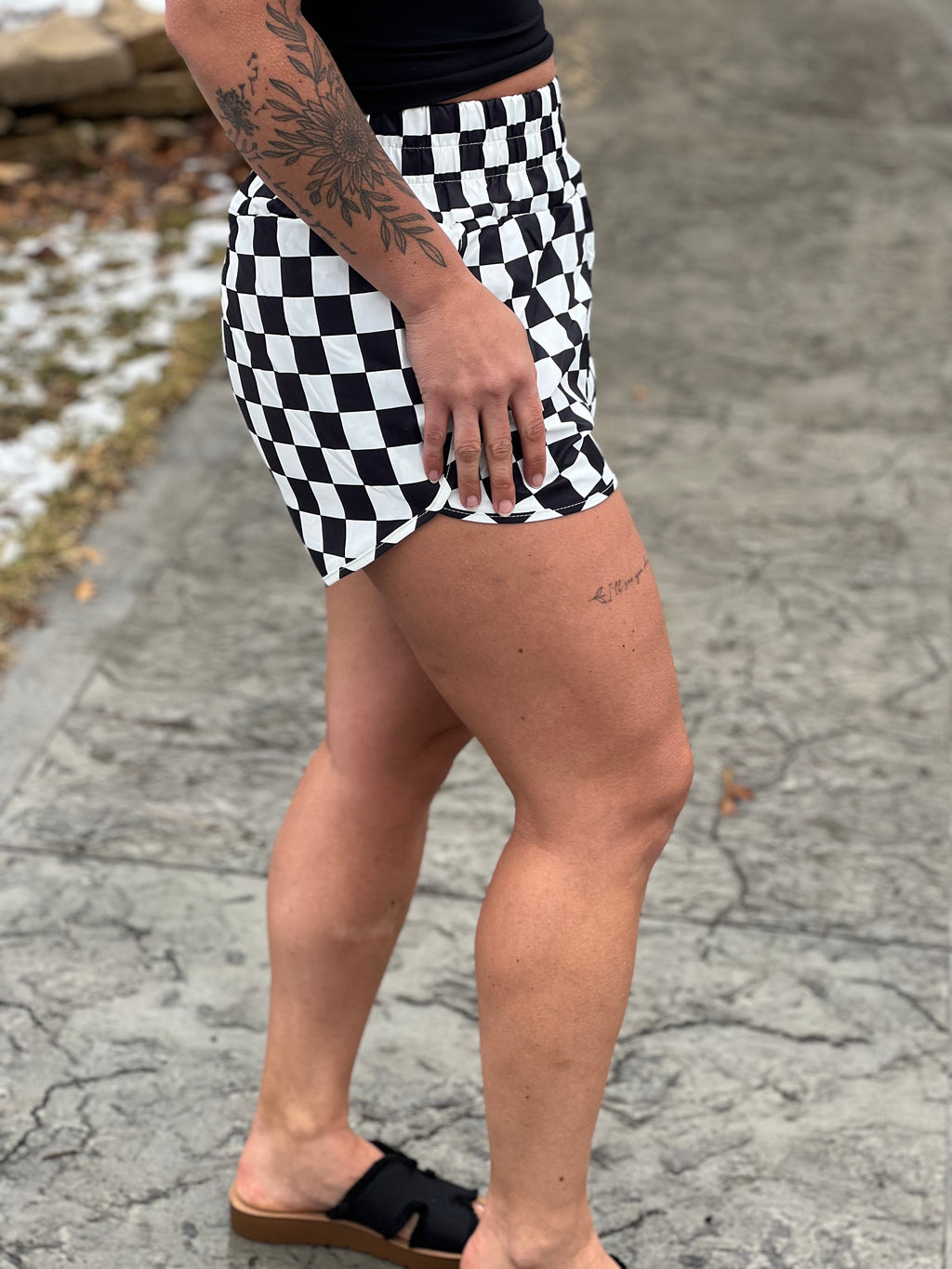 Indy Checkered Shorts FINAL SALE
