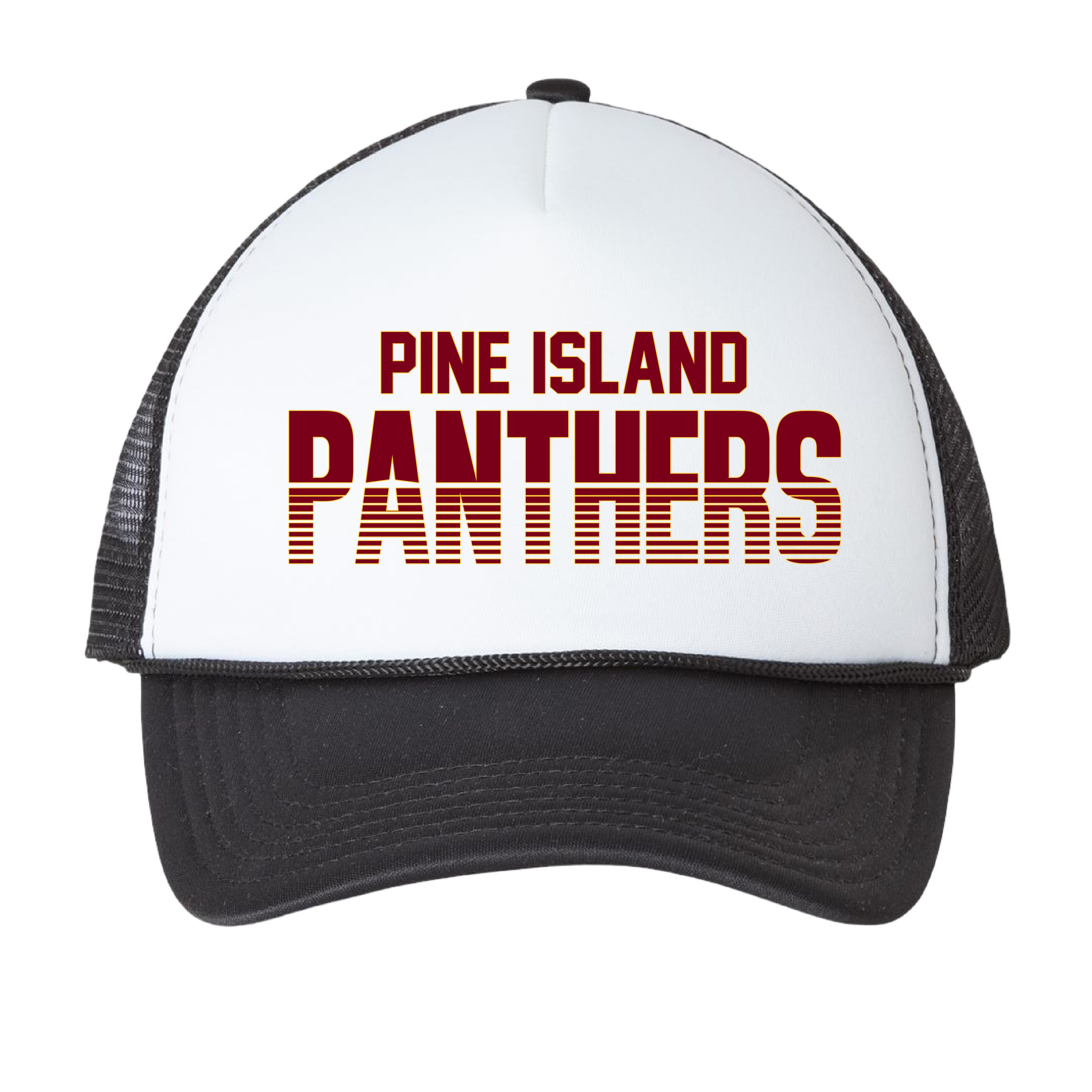 Black Pine Island Trucker Hat