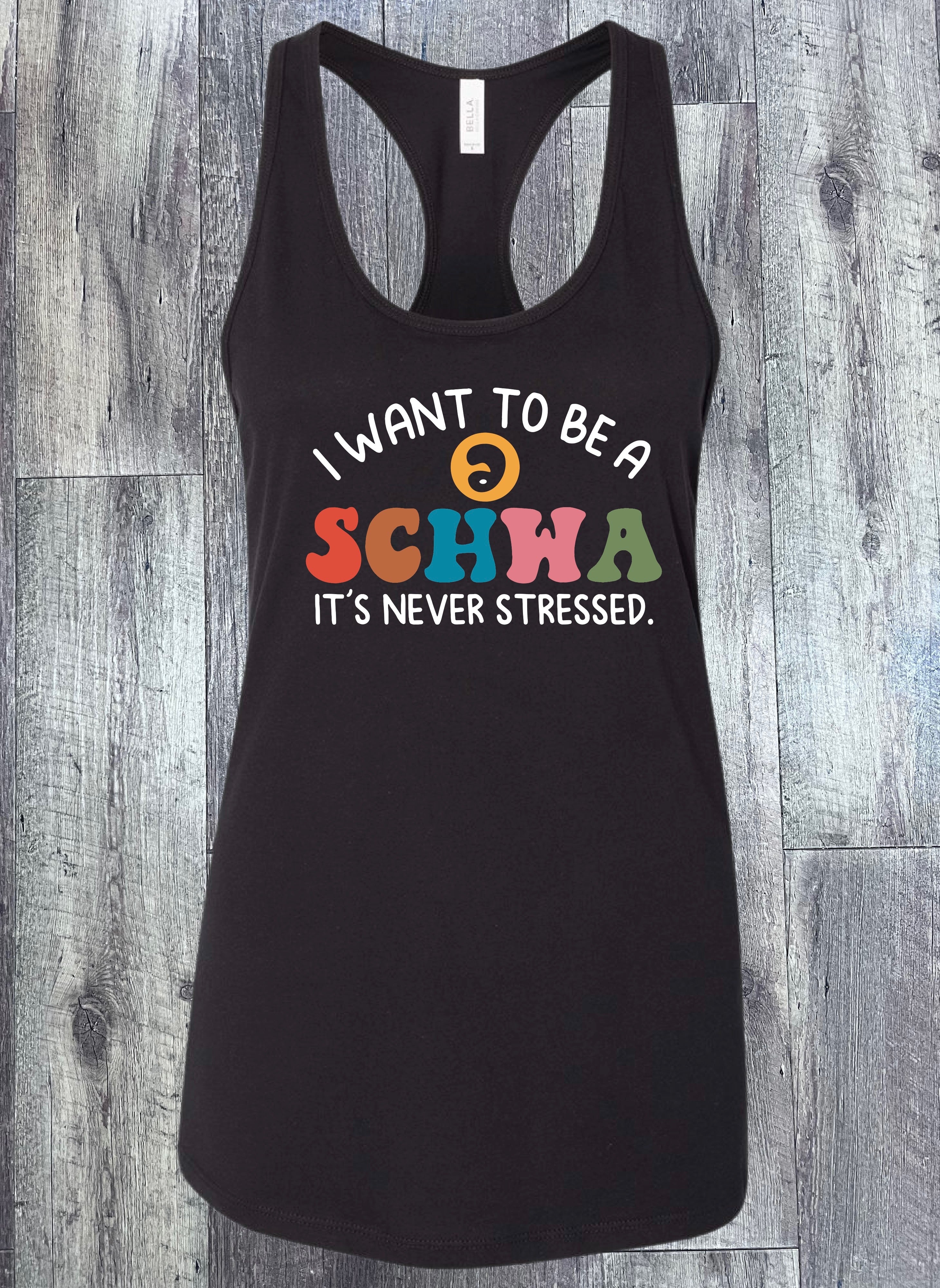 Schwa Tank, Tee, V-Neck