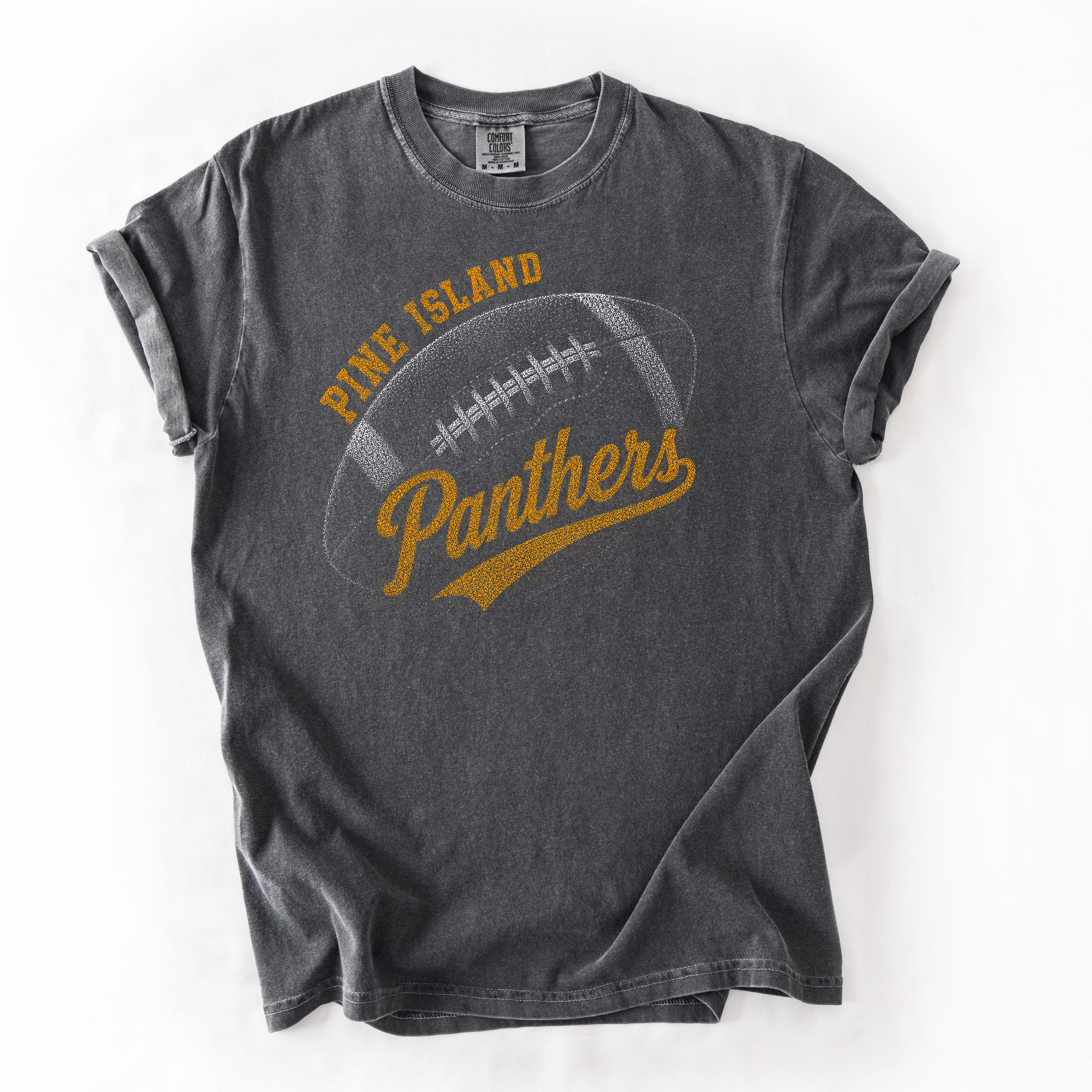 Vintage Pine Island Panther Football Tee