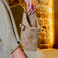 Very G Iris Braided Mule in Beige