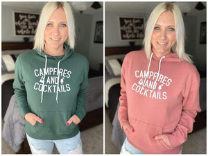 Campfire & Cocktails Hoodie (+colors)