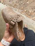 Very G Iris Braided Mule in Beige
