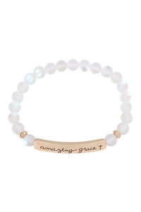 Natural Stone Amazing Grace Bracelet