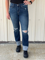 Load image into Gallery viewer, Makes Sense Judy Blue Straight Leg Jeans
