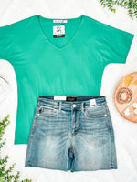 Load image into Gallery viewer, Chloe Cozy Tee - Green
