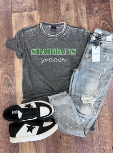 Spartans Soccer in Acid Smoke Gray