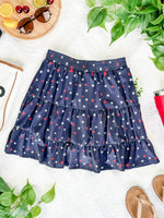 Load image into Gallery viewer, Shelby Skort - Navy with Stars
