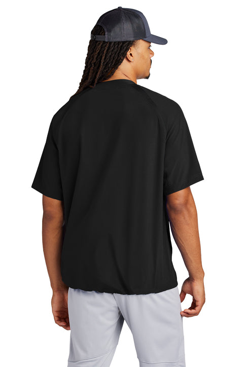 Pine Island Baseball Embroidered Short Sleeve Jacket