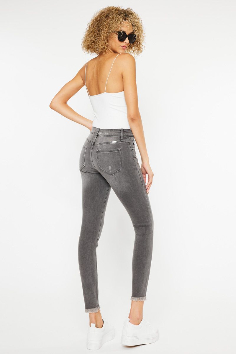 The Challenge KanCan Jeans  in Washed Gray