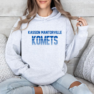 Kasson Mantorville Komets Slice Hoodie, Pullover, or Tee