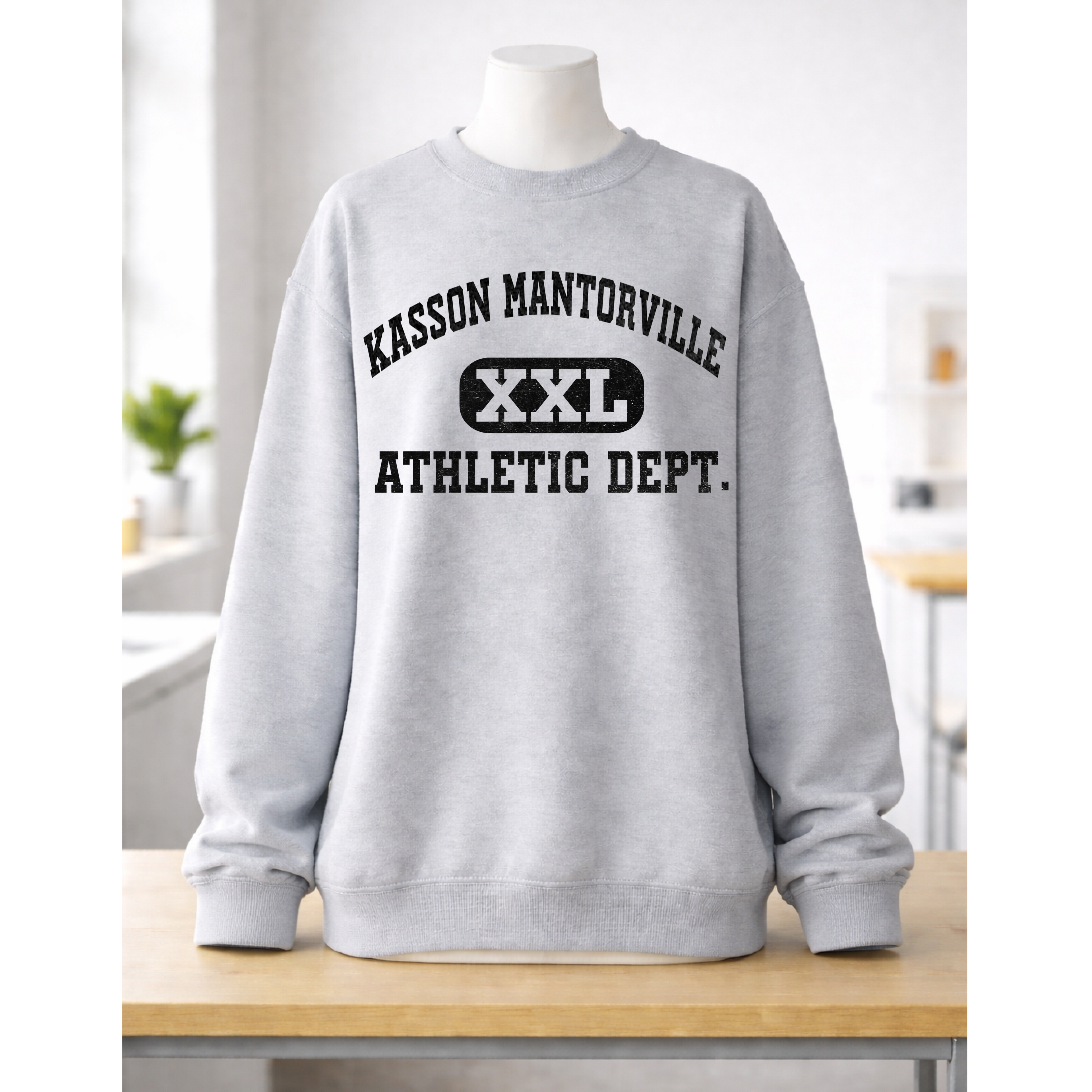 Kasson Mantorville Athletic Dept Crew or Hoodie