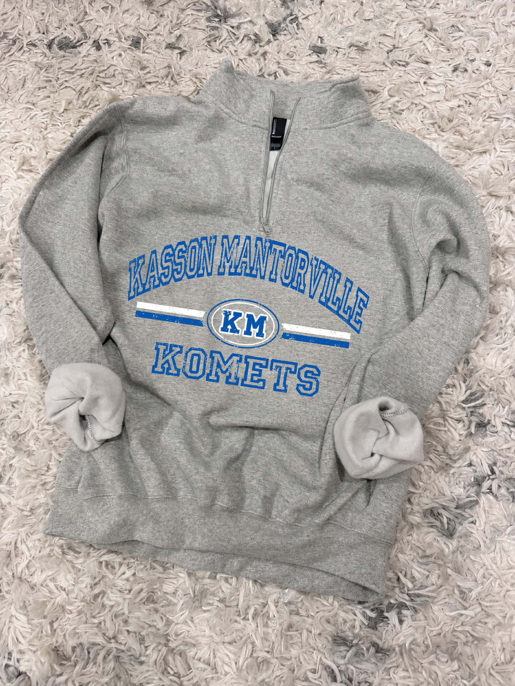 Kasson Mantorville Komets Quarter Zip Fleece