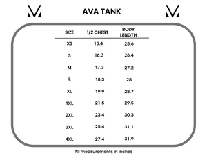 Ava Tank - Aqua