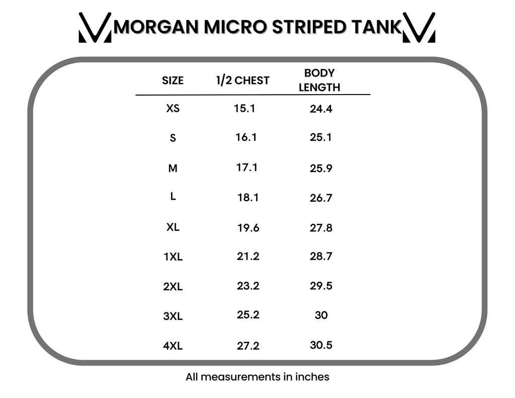 Morgan Micro Striped Tank - Turquoise