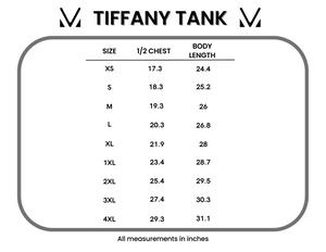 Tiffany Tank - Aqua FINAL SALE