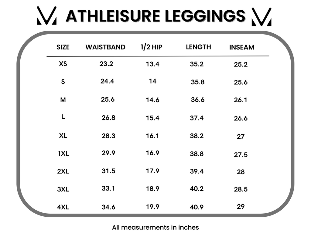 **Athleisure Leggings - Olive Camo