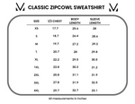Load image into Gallery viewer, Classic Zoey ZipCowl Sweatshirt - Grey Floral and Stripes
