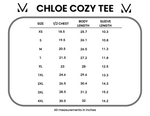 Load image into Gallery viewer, Chloe Cozy Tee - Navy Stars and Stripes
