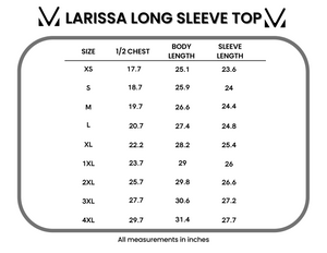 **Larissa Long Sleeve - White