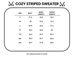 Load image into Gallery viewer, Cozy Striped Sweater - Mauve
