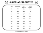 Load image into Gallery viewer, Juliet Lace Front Tee - Black
