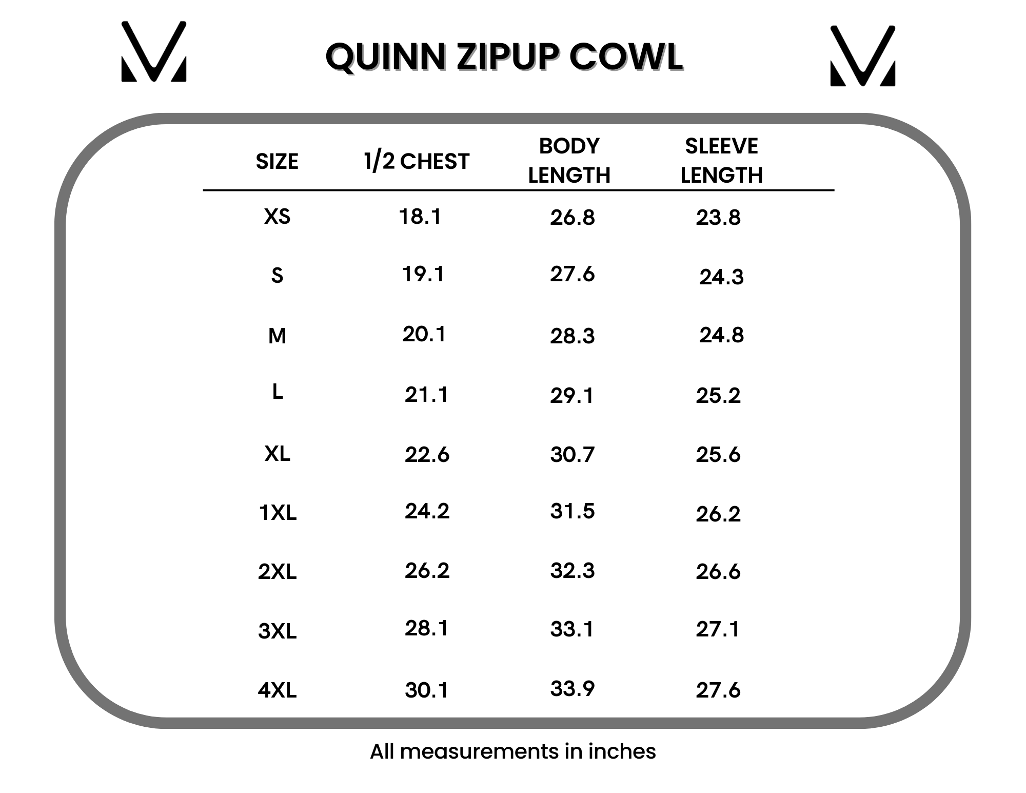 Quinn ZipUp Cowl - Black