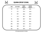 Load image into Gallery viewer, Quinn ZipUp Cowl - Black
