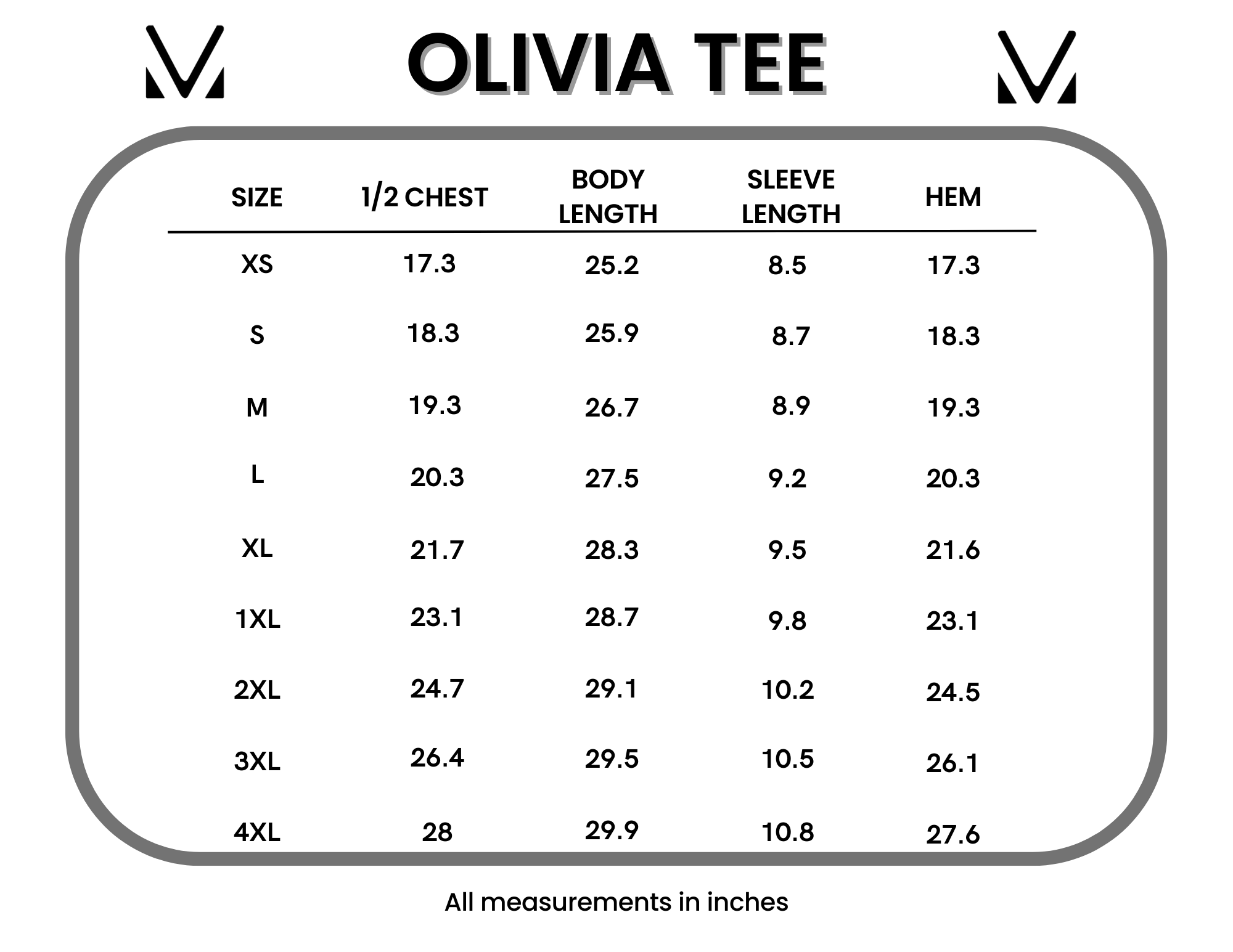 Olivia Tee - White