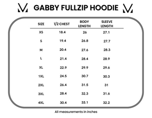 Gabby FullZip Hoodie - Black