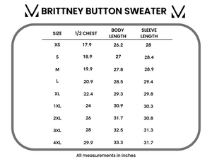 Brittney Button Sweater - Berry