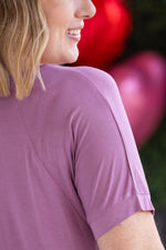 Load image into Gallery viewer, Bamboo V Neck Tee - Pink
