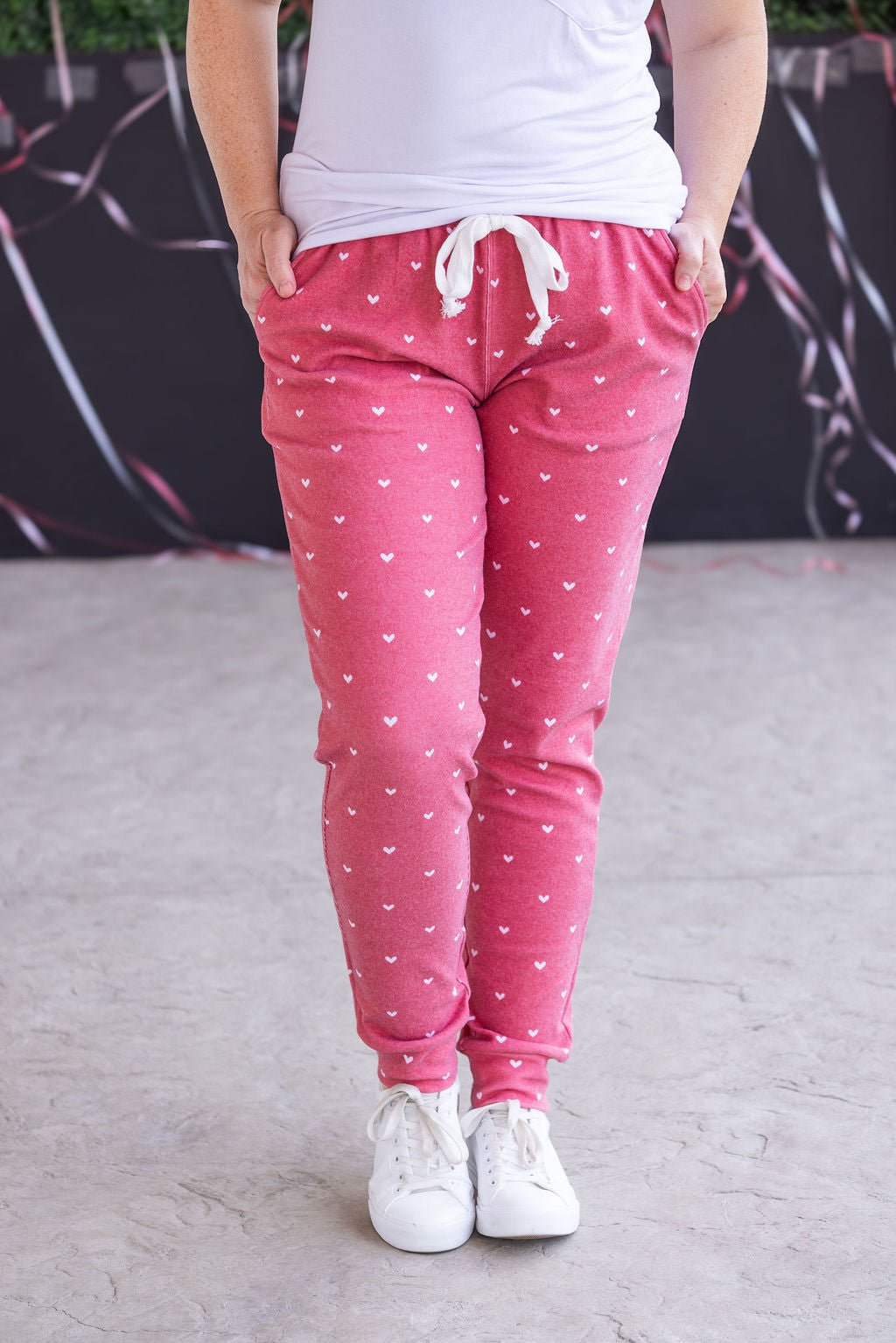 Classic Joggers - Sweetheart Red