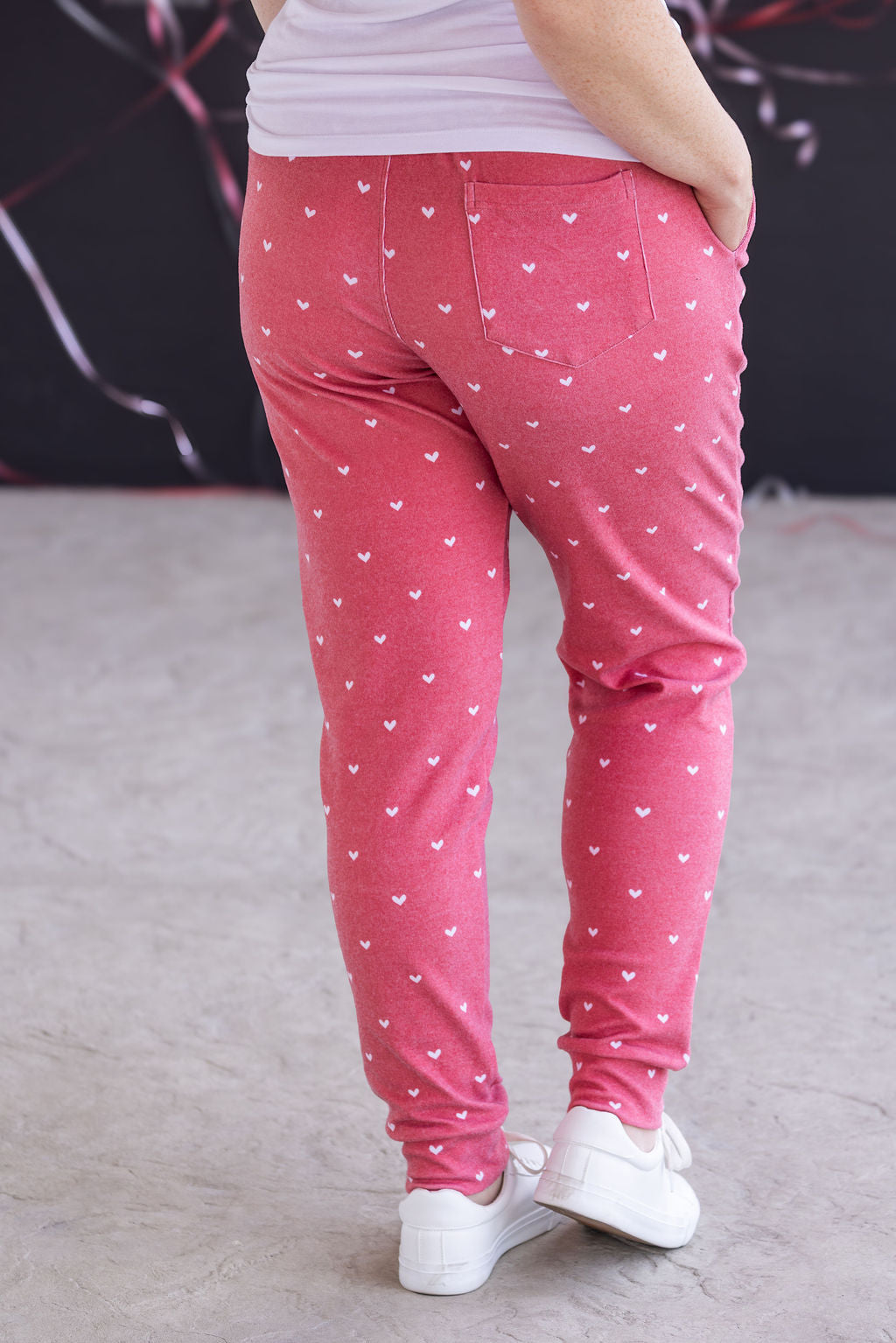 Classic Joggers - Sweetheart Red