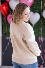 Load image into Gallery viewer, Sweetheart Cardigan - Tan
