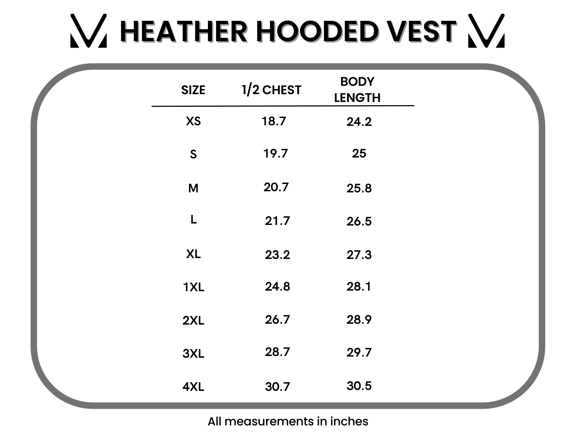 Heather Geometric Hooded Vest - Purple