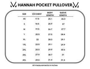 Hannah Pocket Pullover - Red