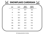 Load image into Gallery viewer, Snowflake Cardigan - Black
