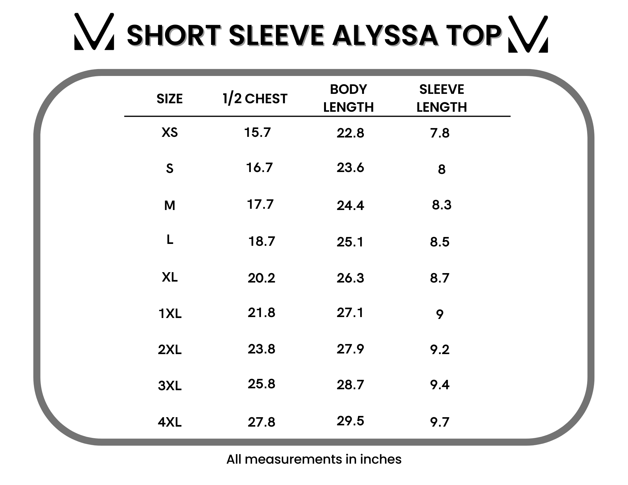 Short Sleeve Alyssa Top - Aquamarine