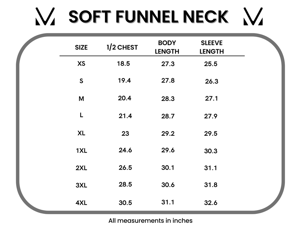 Soft Funnel Neck - Neutral Leaves