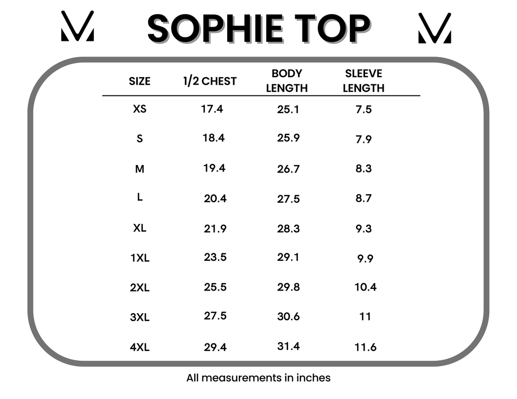 Sophie Top - Harvest Bows