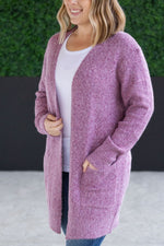 Load image into Gallery viewer, Madison Cozy Cardigan - Frosted Berry
